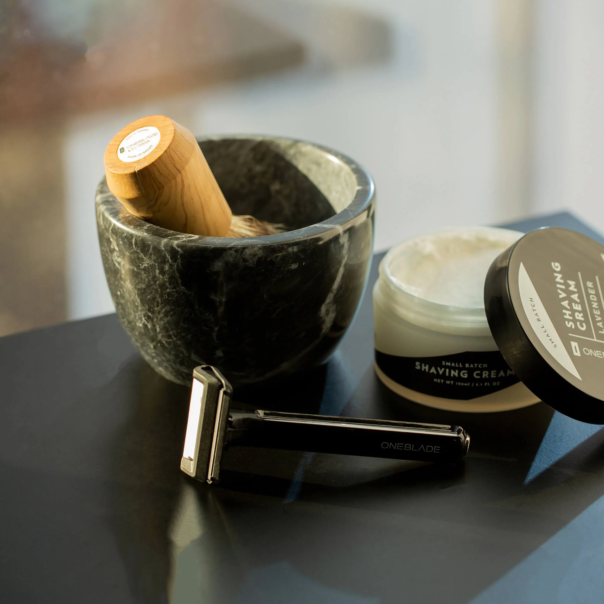 Black Marble Shave Bowl - Image 6