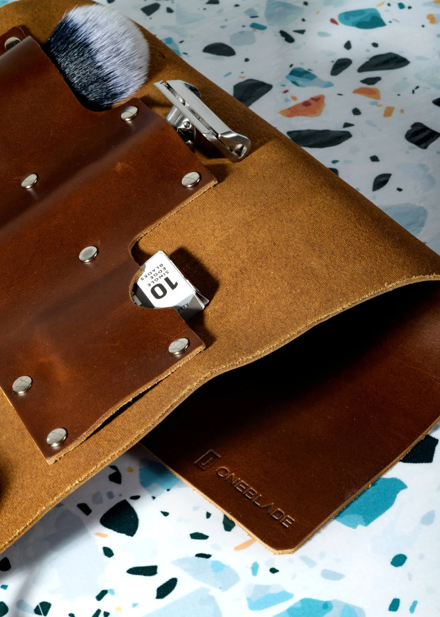 Leather Dopp Kit - Image 6