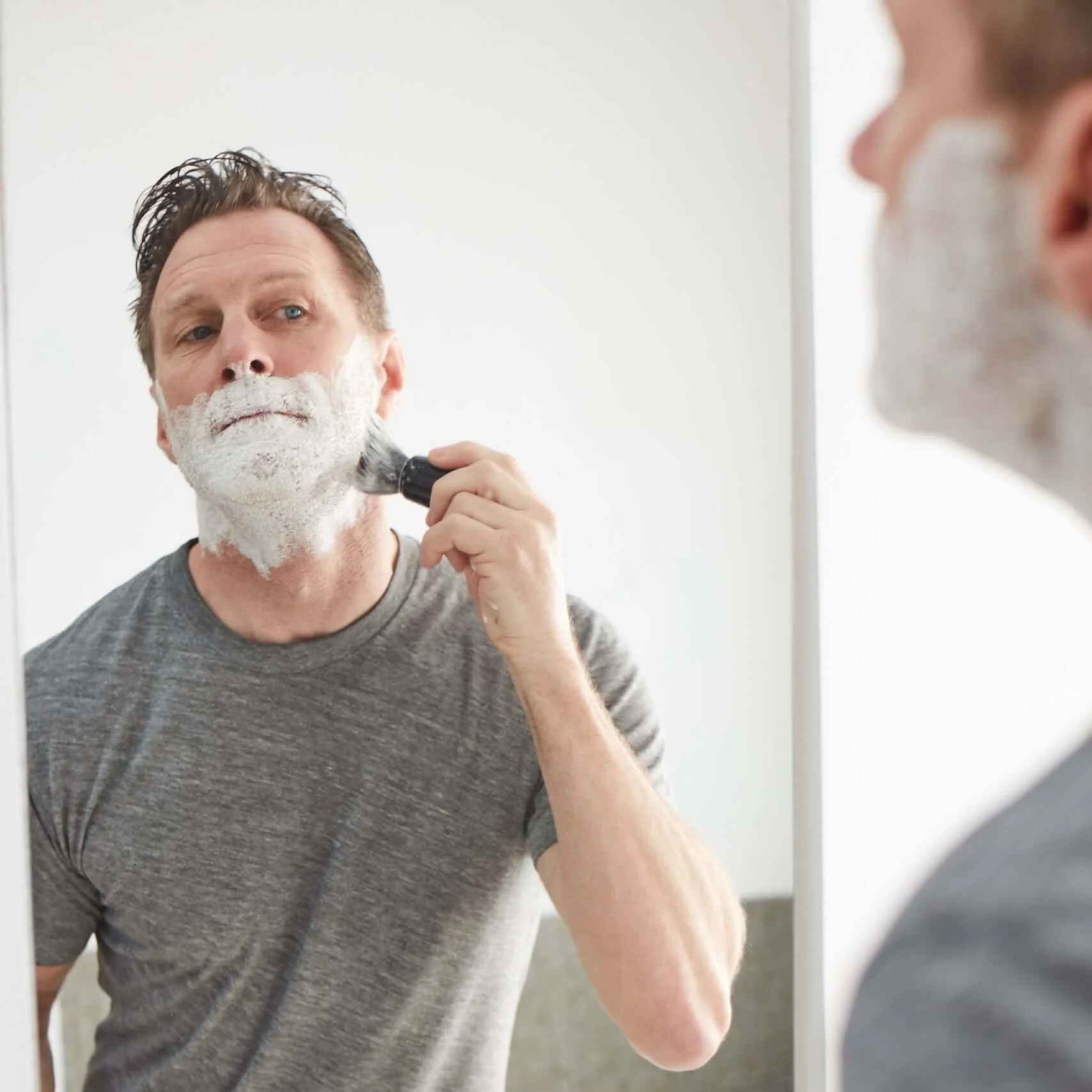 20mm Knot Synthetic Shaving Brush - Image 6