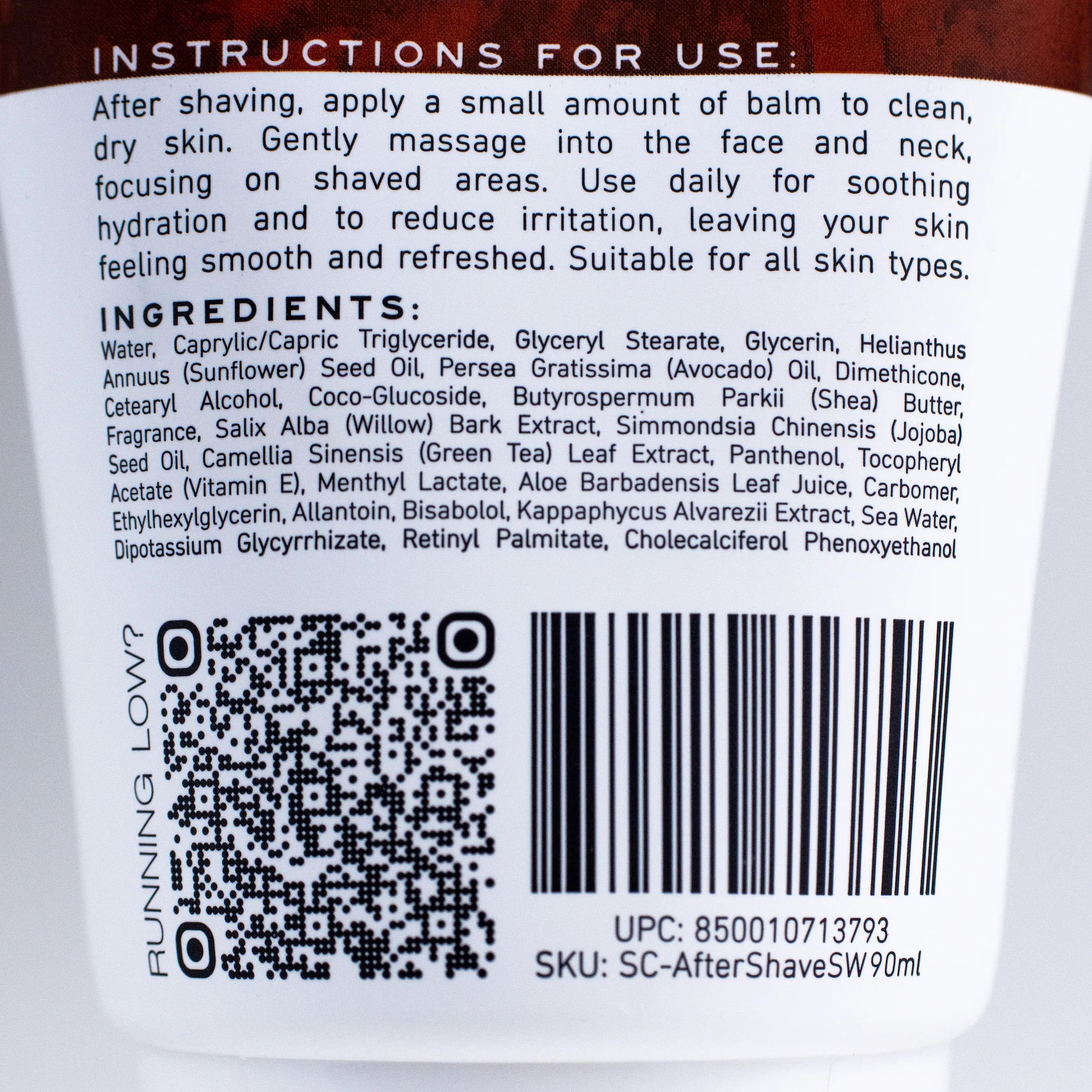 Small Batch After Shave Balm - Image 9